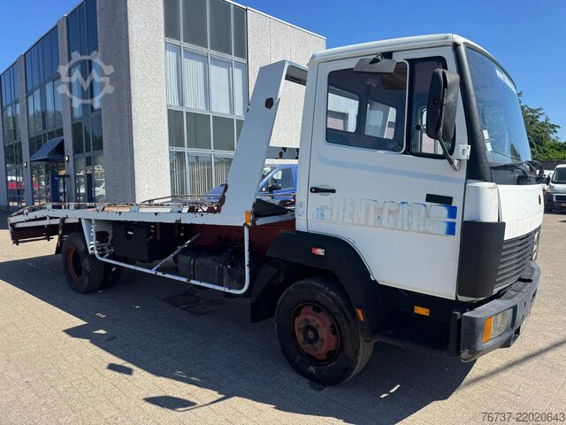 Car carrier van Mercedes-Benz LK 814 **6CYLINDER-FULL STEEL**