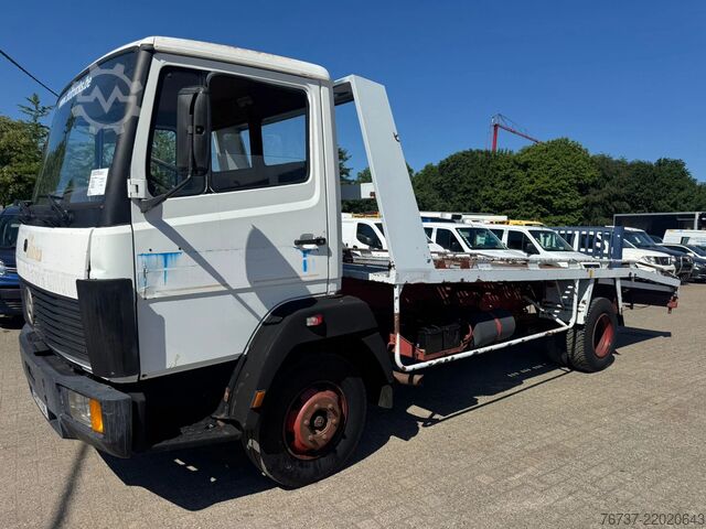Car carrier van Mercedes-Benz LK 814 **6CYLINDER-FULL STEEL**