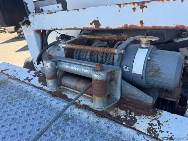 Car carrier van Mercedes-Benz LK 814 **6CYLINDER-FULL STEEL**