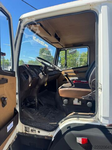 Car carrier van Mercedes-Benz LK 814 **6CYLINDER-FULL STEEL**