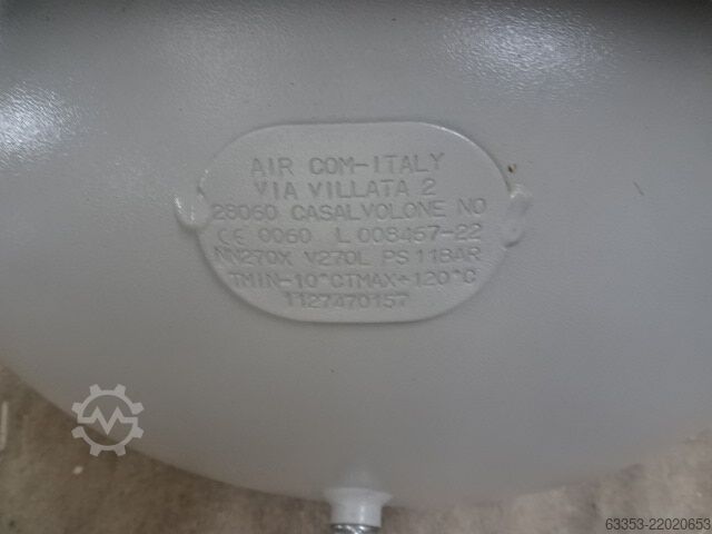 Piston compressor FIAC LS 10 270 D 10 400/50