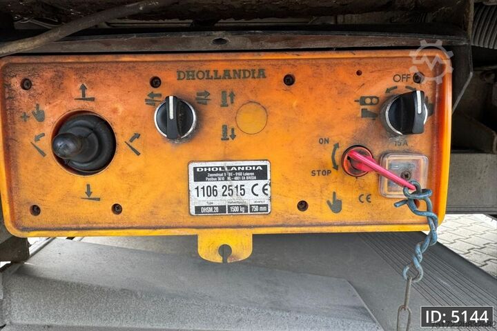 Schiebeplane Scania P230 Day Cab, Euro 5, / Manual / 750x248x260 / ...