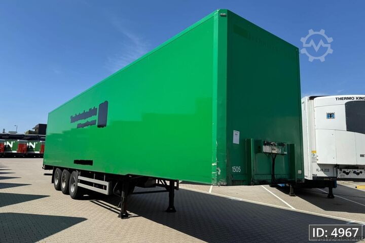 Koffer Van Eck PT-3 / BPW Drum / Roll up door