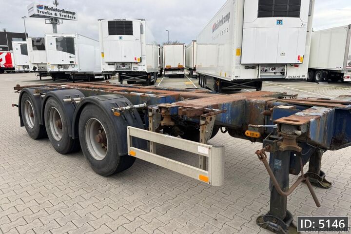 Containertransport Pacton T3-010 / Multichassis / BPW Drum