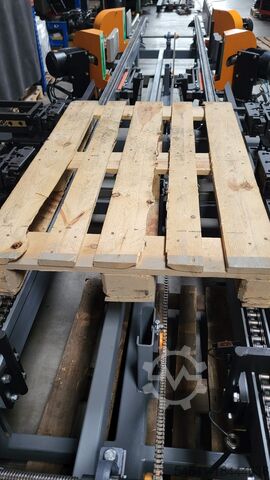 Pallet production machine CAPE M2Y BRANDING MODULE + CORNER CUT MODULE