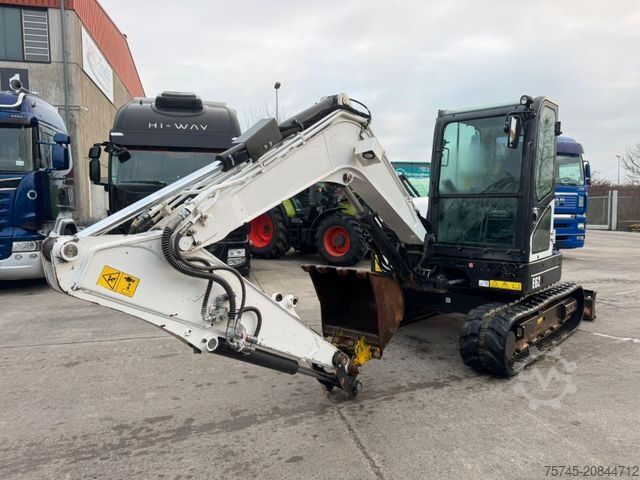 Minibagger BOBCAT E62 * 1 X LÖFFEL * KLIMA * EINSATZBEREIT *
