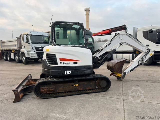 Minibagger BOBCAT E62 * 1 X LÖFFEL * KLIMA * EINSATZBEREIT *
