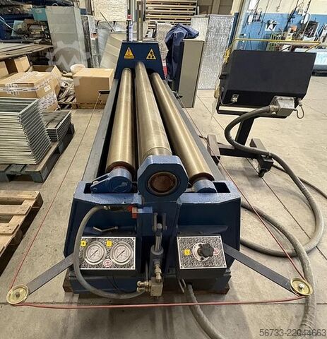 Hydraulic four-roll bending machine MG 2050 x 4 / 2 mm CNC