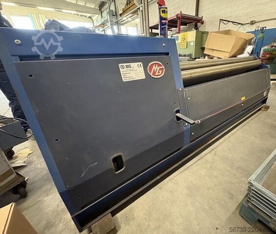 Hydraulic four-roll bending machine MG 2050 x 4 / 2 mm CNC