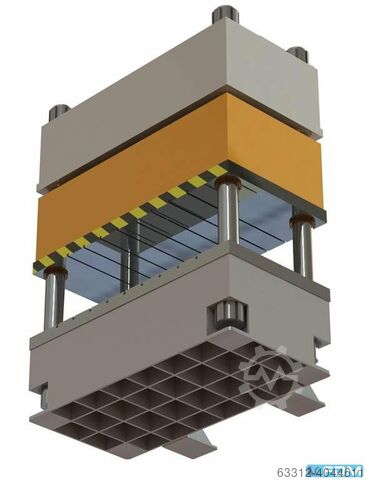 Four Column Press - Hydraulic Hidrobrasil 4 Säulenpresse 250T