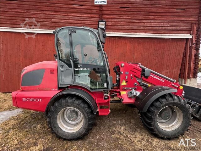 Wheel loader Weidemann 5080T Wheel Loader w/ bucket. only 575 hours!