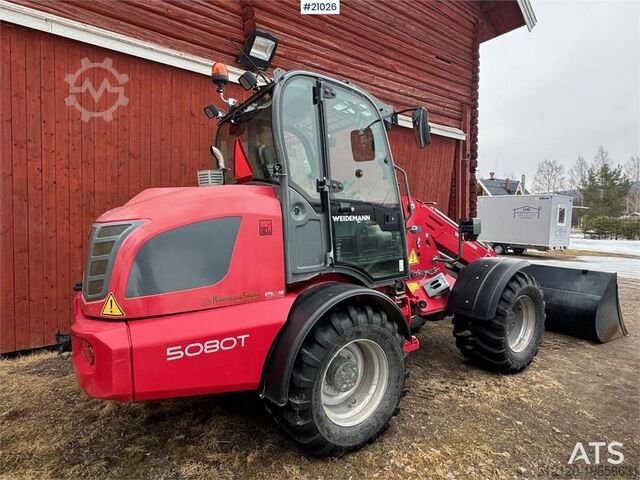 Wheel loader Weidemann 5080T Wheel Loader w/ bucket. only 575 hours!