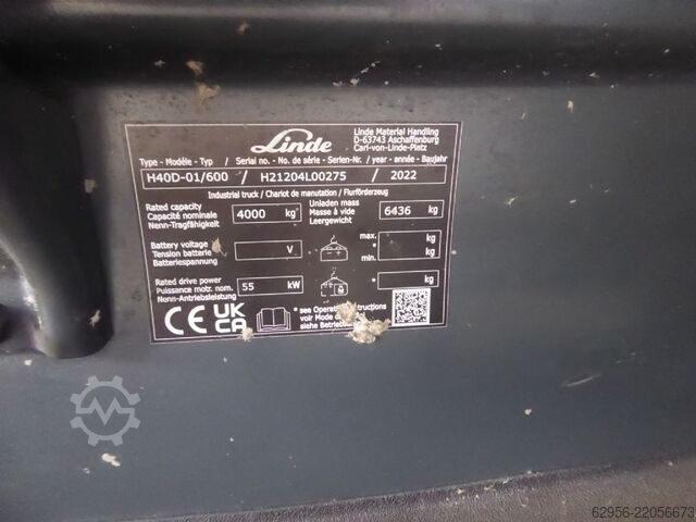 Dieselstapler Linde H40D/600