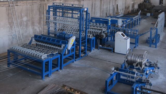 Mesh welding line New Project VM 15/25 - 1000 NC-P