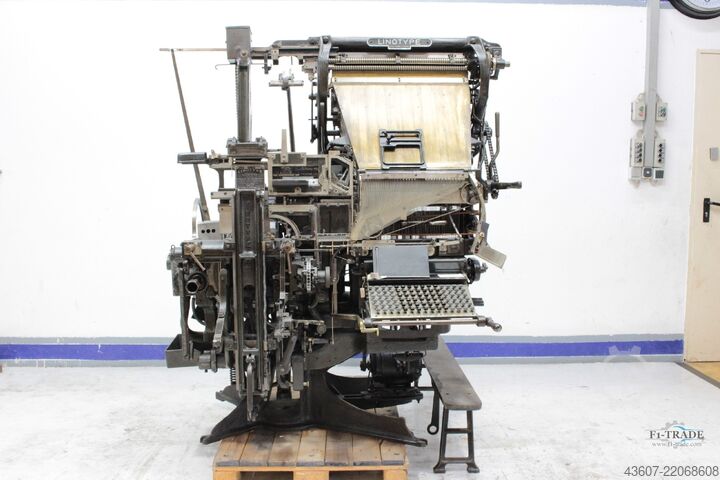 Setzmaschine Linotype 4a III