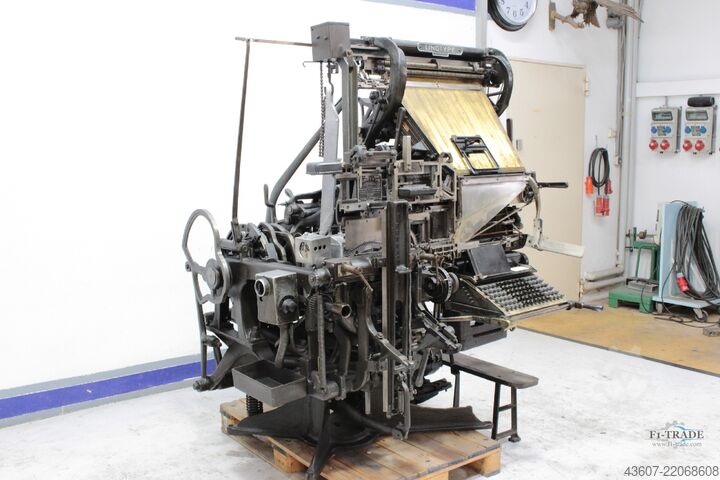 Setzmaschine Linotype 4a III