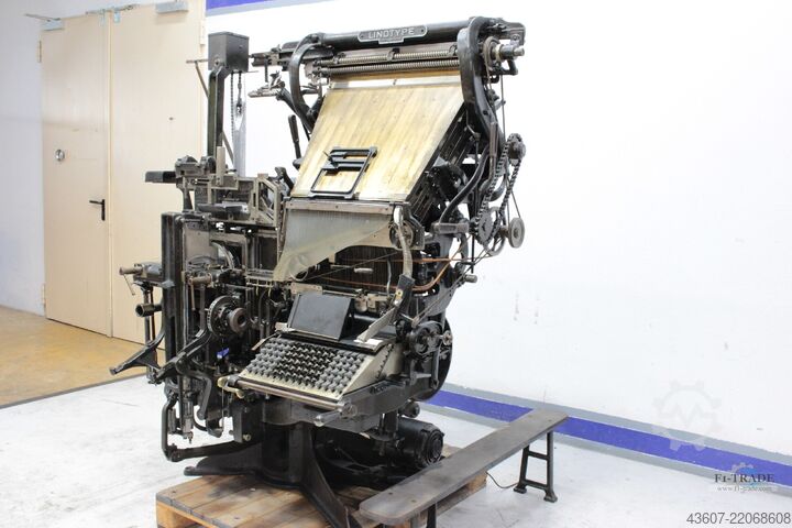 Setzmaschine Linotype 4a III
