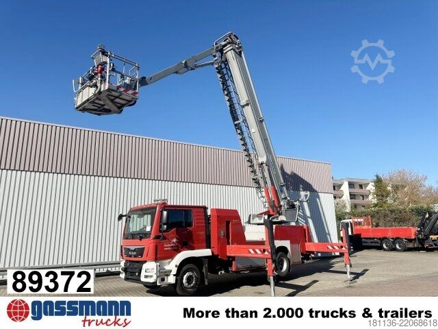 Fire truck MAN TGM 18.340 4x2 BL, Navi, Ziegler Aufbau, Bronto