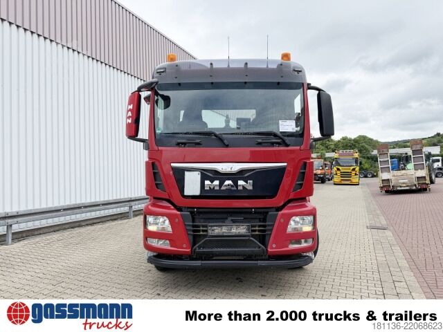 Roll-off tipper truck MAN TGS 35.440 8x4-4 BL, Intarder, Lenk-/Lift,