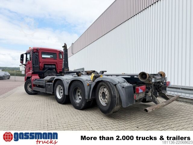 Roll-off tipper truck MAN TGS 35.440 8x4-4 BL, Intarder, Lenk-/Lift,