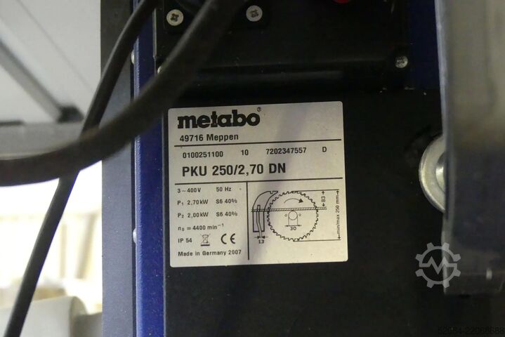 Metabo PKU 250/2 panel saw Metabo PKU 250/2
