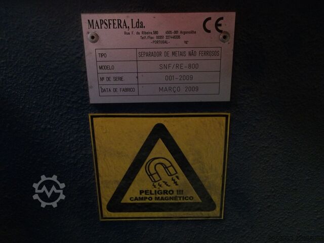 Metal separator + magnetic drum MAPSFERA 1 09