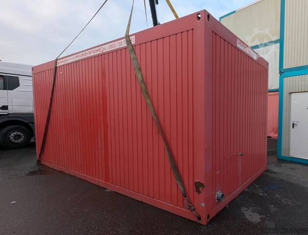 Container transport Sanitärcontainer 