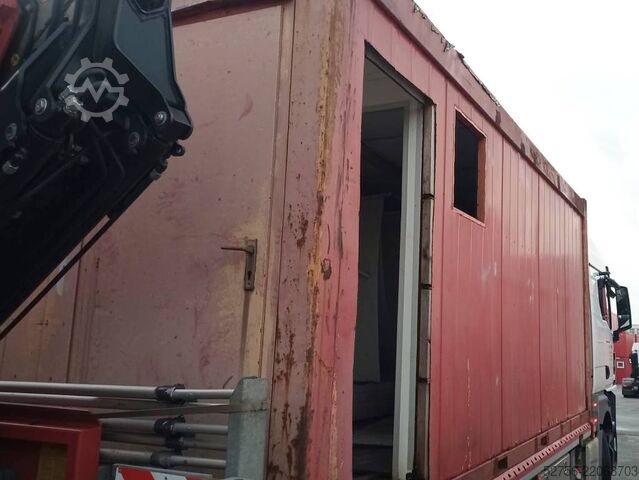 Container transport Sanitärcontainer 