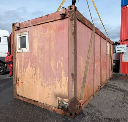 Container transport Sanitärcontainer 