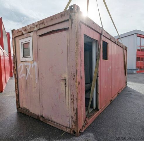 Container transport Sanitärcontainer 
