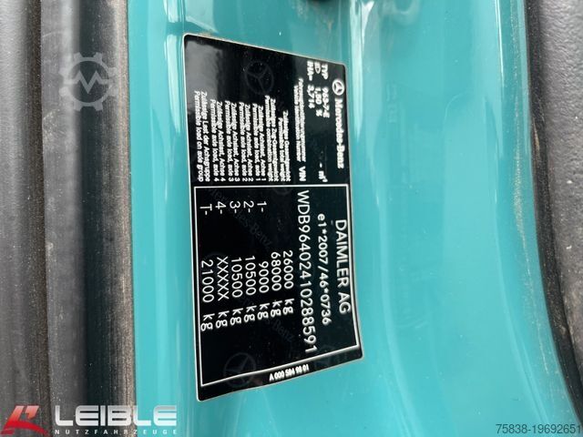 Standard tractor unit MERCEDES-BENZ Arocs 2653 6x4HAD*HIAB Kran*Hultdins Greifer*AP*