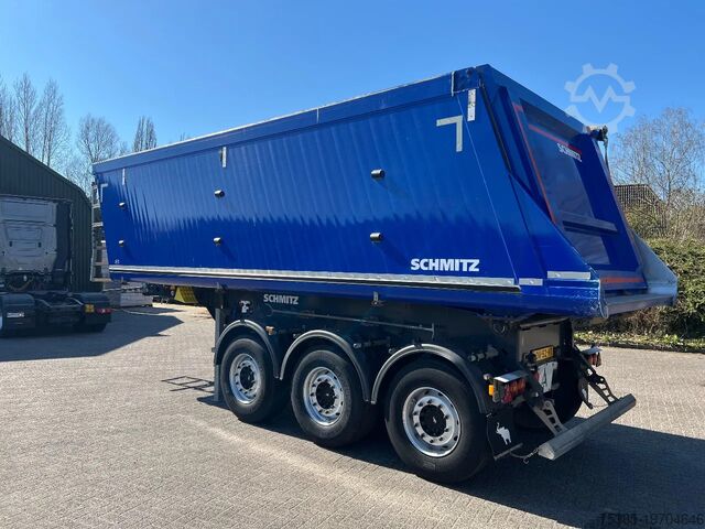 Tipper Schmitz Cargobull Kipper Voll aluminium 34m2 lenk steering