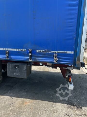 Open trailer with tarpaulin CARDI 773