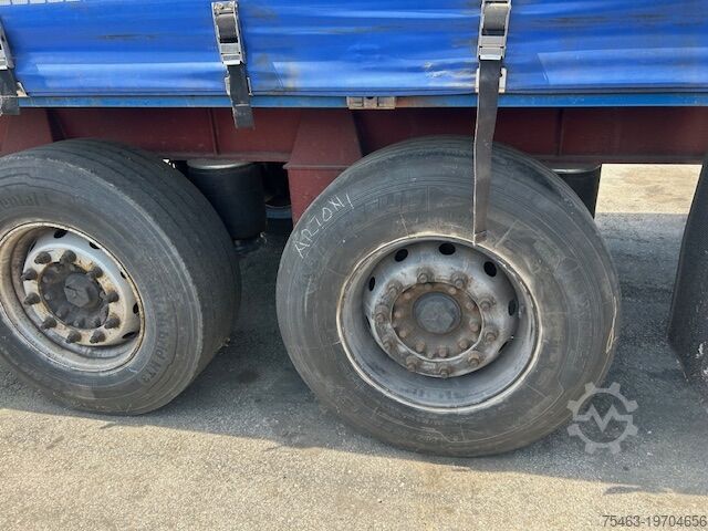 Open trailer with tarpaulin CARDI 773
