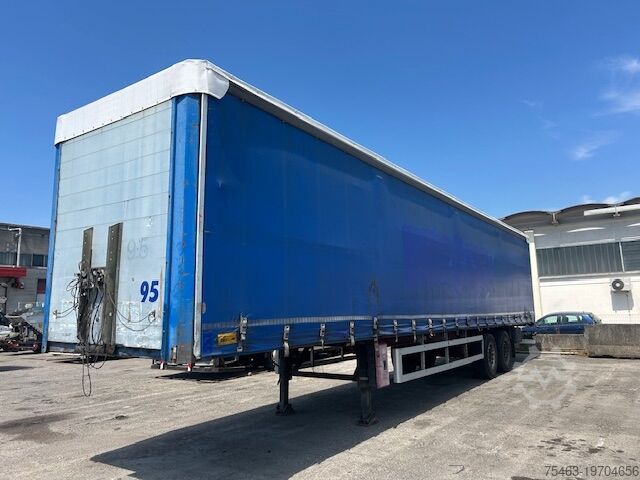 Open trailer with tarpaulin CARDI 773