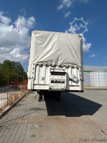 Curtain side semi-trailer KRONE SDP27 TRE ASSI