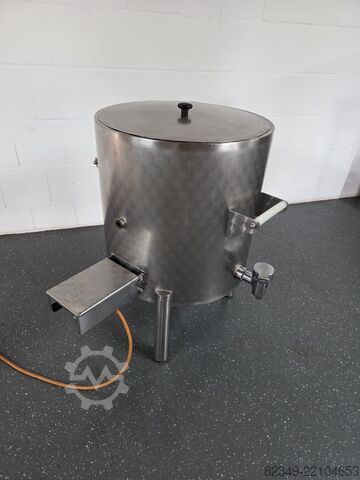 Meat processing machine Glycerin Kessel 120L V2A