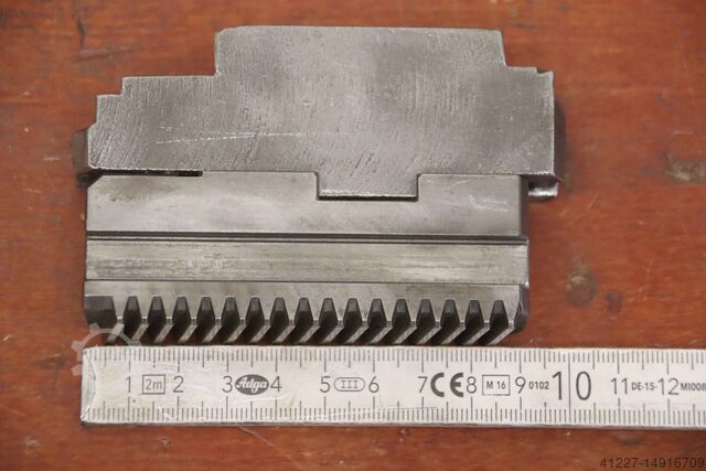 Interchangeable jaws Forkardt Breite 22 mm schrägverzahnt