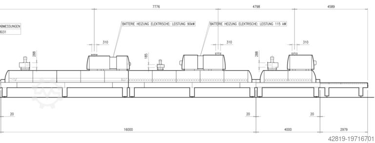 LUFTMESSER- TROCKNER Cefla SP-FEV, ECOGEL E4/5 + AQUADRY LA/5