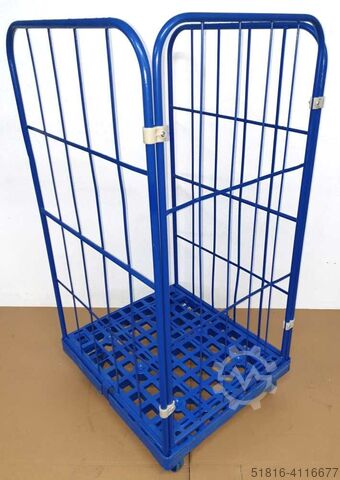 ROLLING CASE ROLLING CART 3-sided CHIMNEY WOOD Schrey RW-3155ü