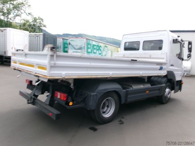 Three-way tipper van MERCEDES-BENZ 818 Atego*Meiller 3Seit-Kipper*2x AHK*Klima*Diff