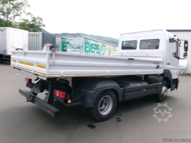 Three-way tipper van MERCEDES-BENZ 818 Atego*Meiller 3Seit-Kipper*2x AHK*Klima*Diff