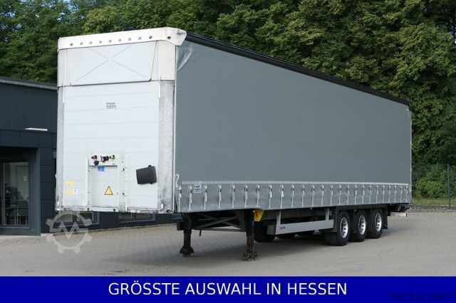 Open semitrailer with tarp SCHMITZ CARGOBULL Mega Varios 3,05m Innen neue Plane ¤349.-mt
