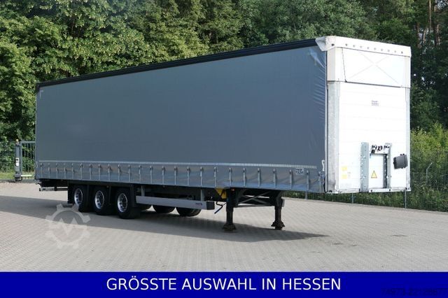 Open semitrailer with tarp SCHMITZ CARGOBULL Mega Varios 3,05m Innen neue Plane ¤349.-mt
