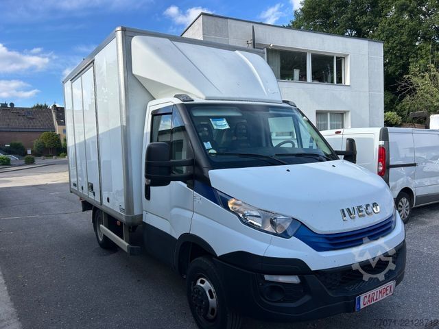 Box van IVECO Daily 35C14*Koffer*AHK*Portaltüren*Seitentür*Kli