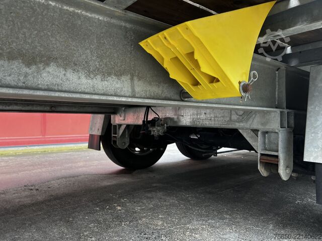 Low loader trailer  tt  Tandempritsche- Tieflader, wenig Benutzt