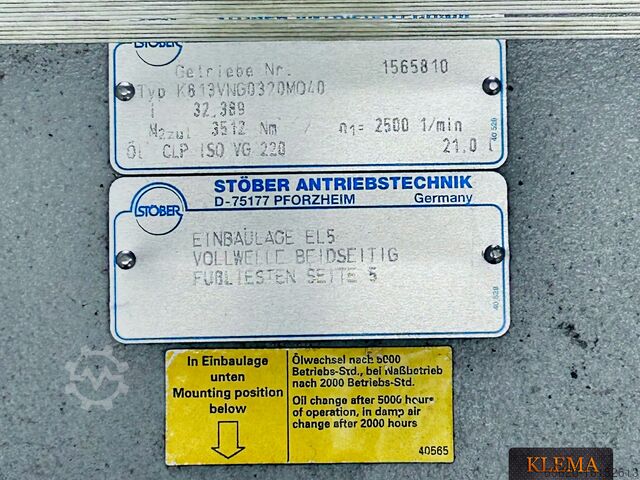 Stöber Motor Rexroth servo geared motor Stöber K813VNG0320MO40