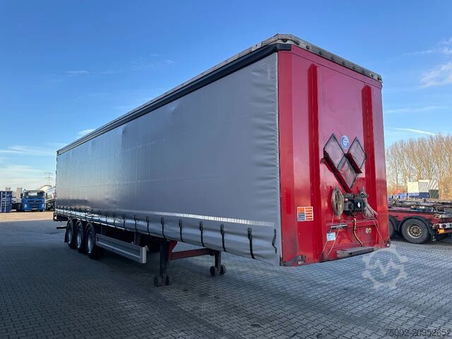 Schiebeplanen Pacton nieuwe zeilen / alu zijborden + planken / hardh...