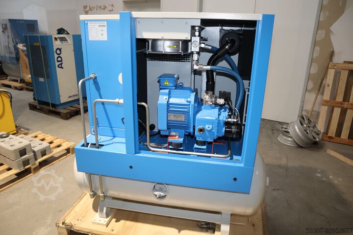 Variable 5.5 Kw compressor dryer tank ALMIG Combi XP 6-270D