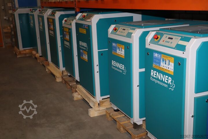 Variable 5.5 Kw compressor dryer tank ALMIG Combi XP 6-270D